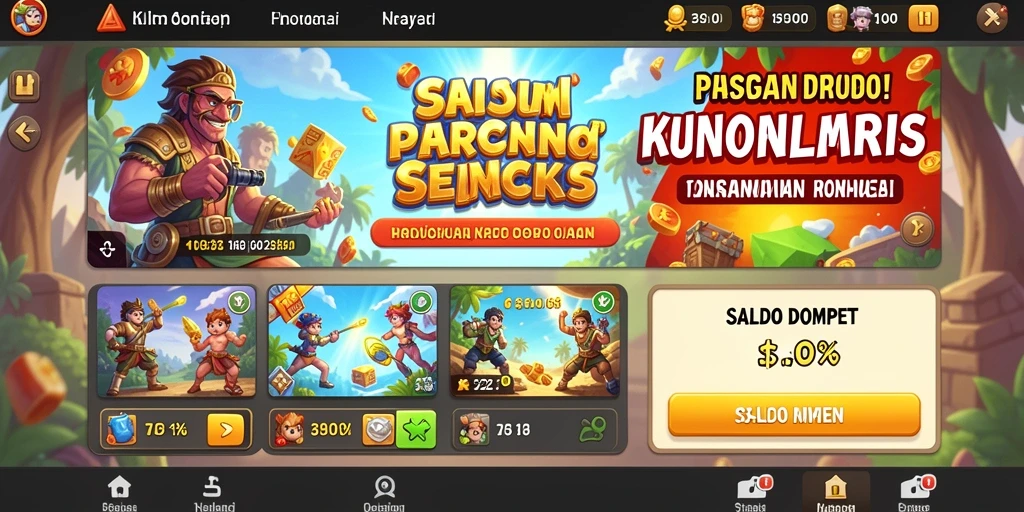 Interface yang ramah pengguna, mudah dipahami oleh semua pemain.