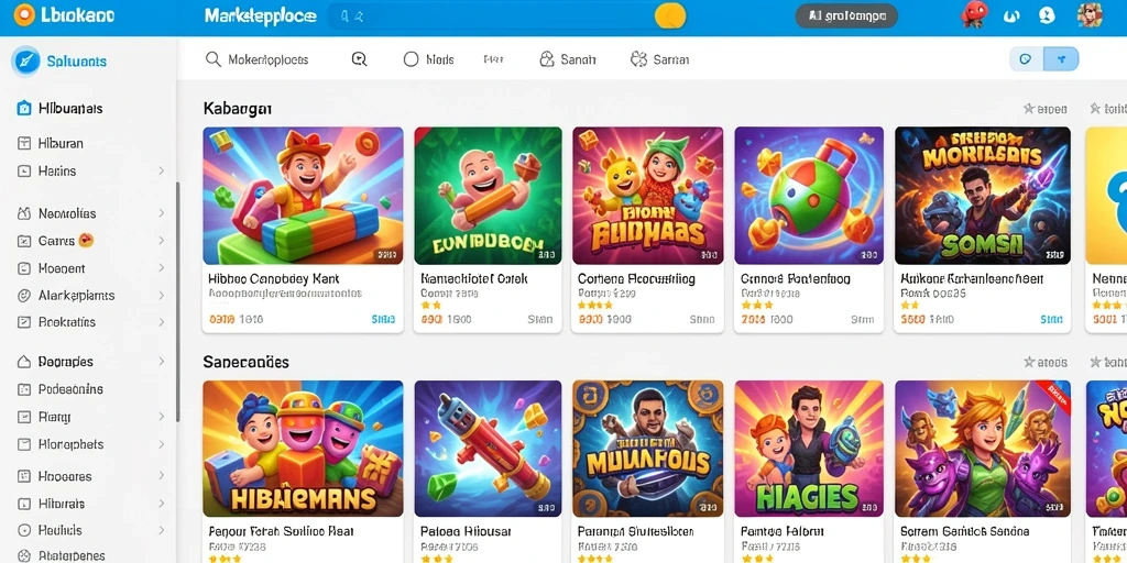 Karakter-karakter unik dengan desain yang kreatif.