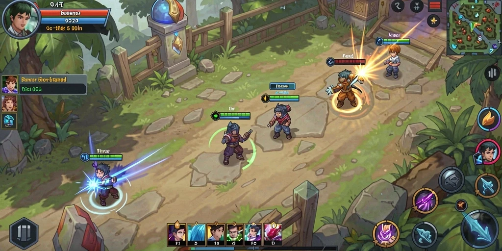 Pengalaman multiplayer yang seru dan kompetitif.