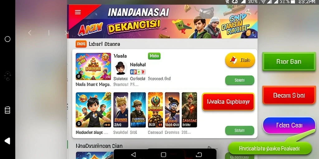 Screenshot mode multiplayer yang seru dan kompetitif.
